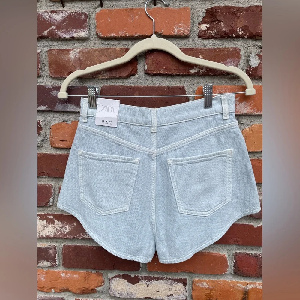 NWT Zara High Rise Short - Picture 2 of 6